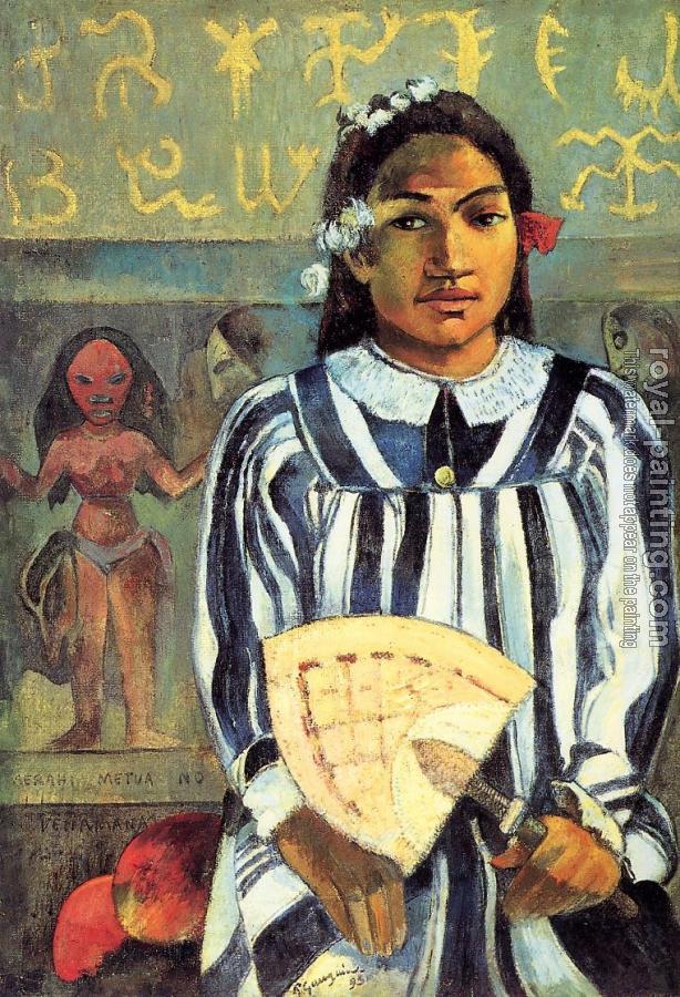 Paul Gauguin : Tehamana Has Many Ancestors